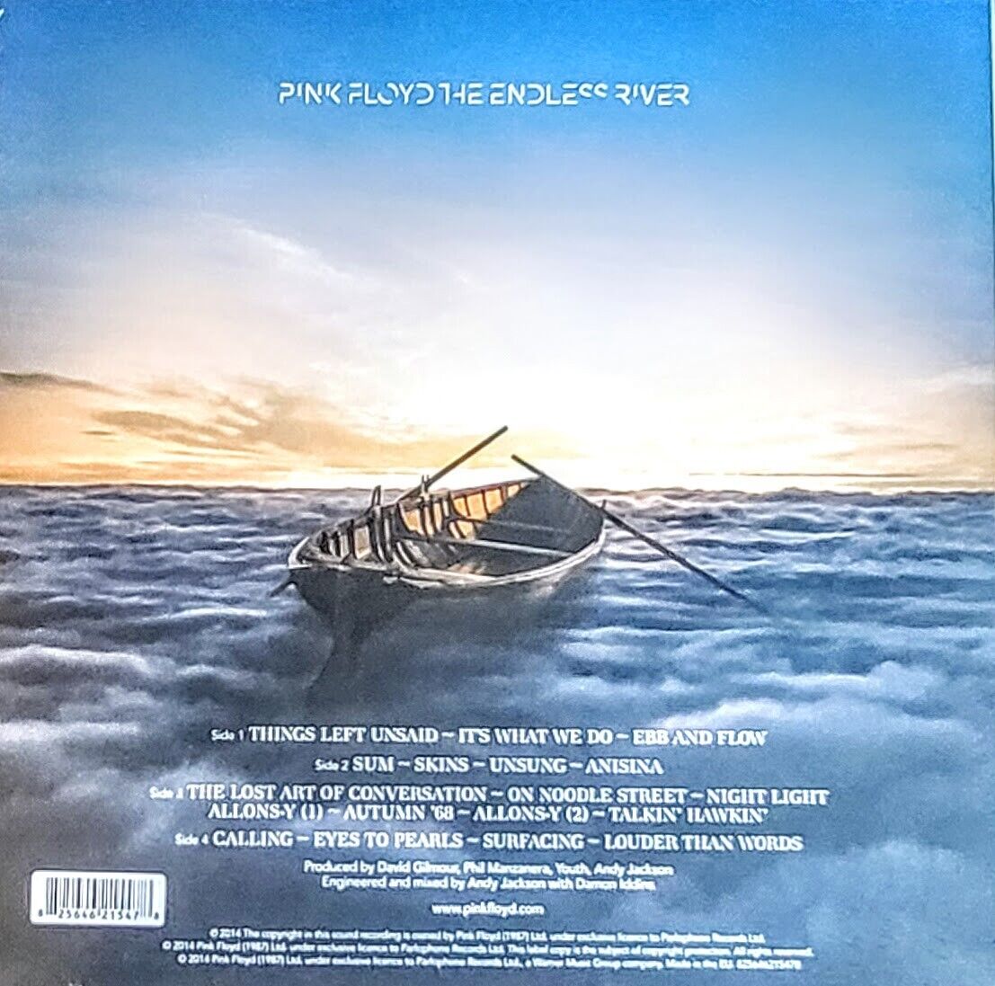 pink floyd 180gr レコード PINK FLOYD THE ENDLESS RIVER - 180-GRAM VINYL 2-LP SET 