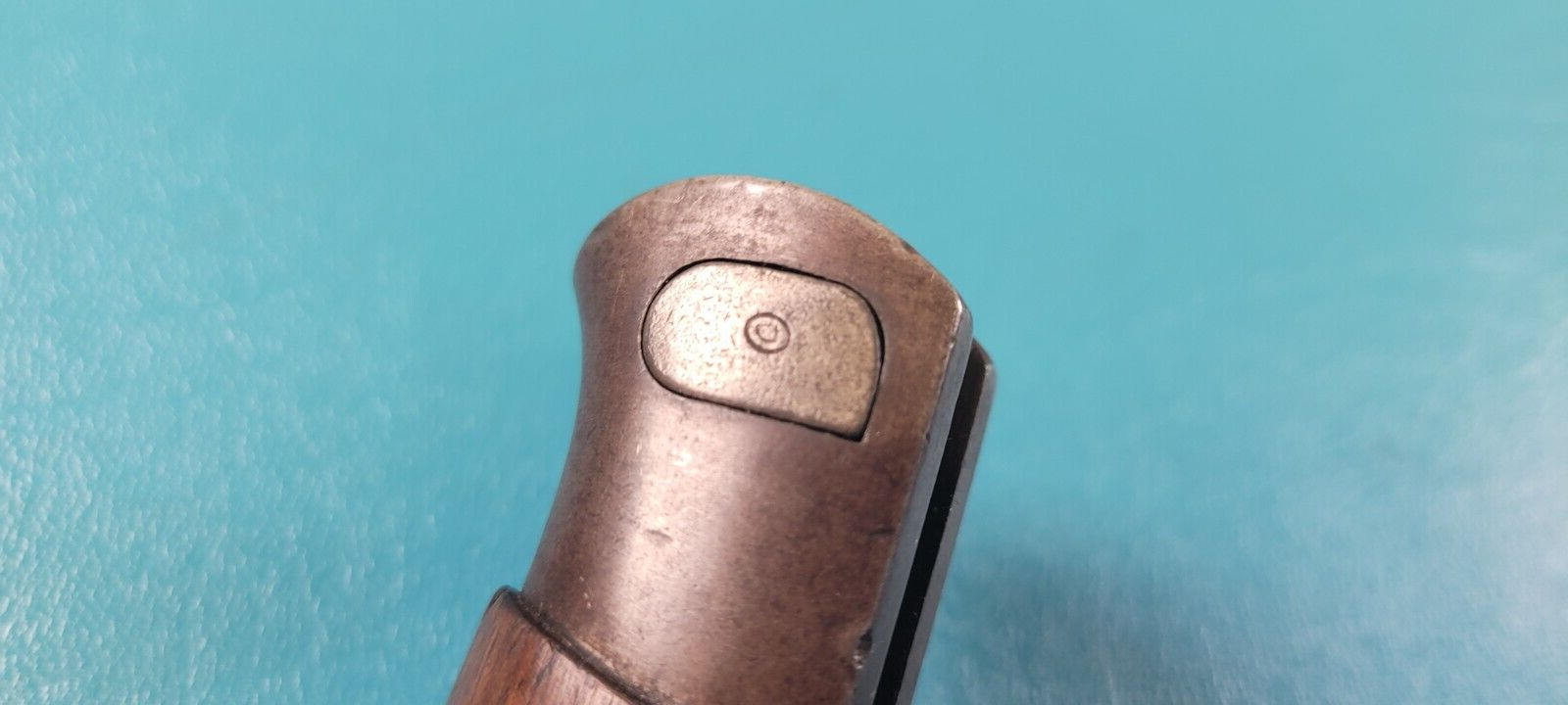 Belgium Model 1916 /35 Gendarmerie Rifle Bayonet T-Back Blade + Scabbard & Frog