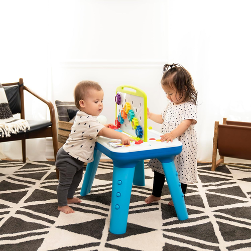 Curiosity Table Activity Station Table Toddler Toy with Lights and Melodies, Age - Picture 11 of 12
