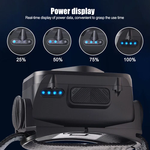 Super Bright COB LED Sensor Headlight USB Rechargeable Waterproof Headlight - Bild 6 von 19