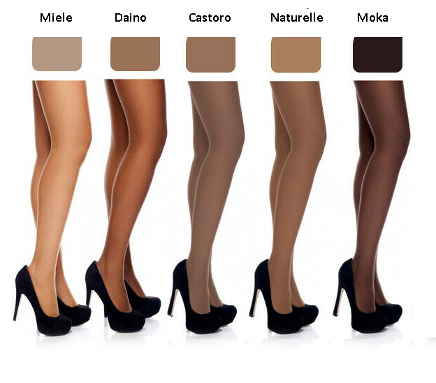 Lot De 15 Paires De Collants Fins SISI MISS 15 Deniers Bambu - Taille S (2) - Beige - Neuf