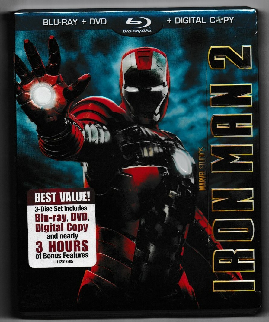 Iron Man 2 (Blu-ray/DVD, 2010, Includes Digital Copy) | eBay Iron Man 2 (Blu-ray/DVD, 2010, Includes Digital Copy) | eBay