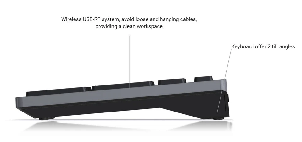 Dell Pro Wireless Keyboard & Mouse Set - Black (KM5221WBKB-UK) - Image 3 of 4