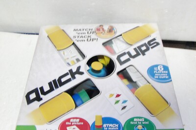 Spin Master Quick Cups Match em Up, Stack em Up Game Complete