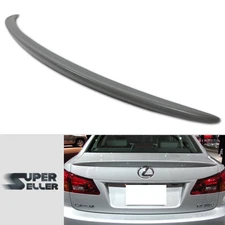 Fit For Lexus IS250 Sedan Rear Trunk Spoiler Wing ABS 06-12 Unpainted
