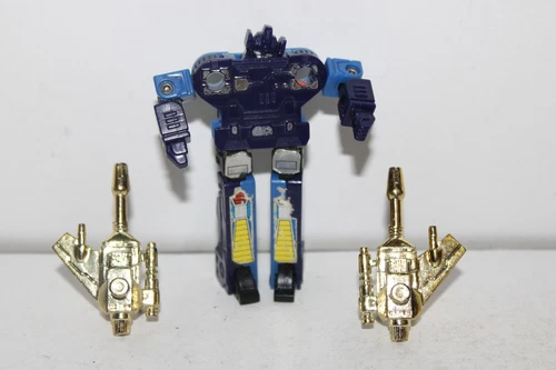transformers g1 original vintage tape cassette frenzy complete gold weapons