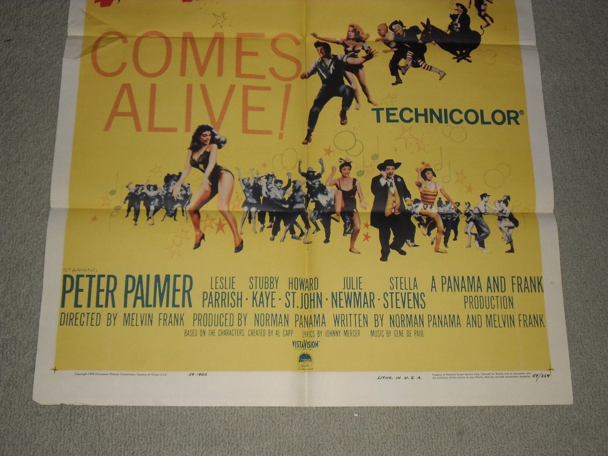 Li'l Abner Original 1sh Movie Poster | eBay