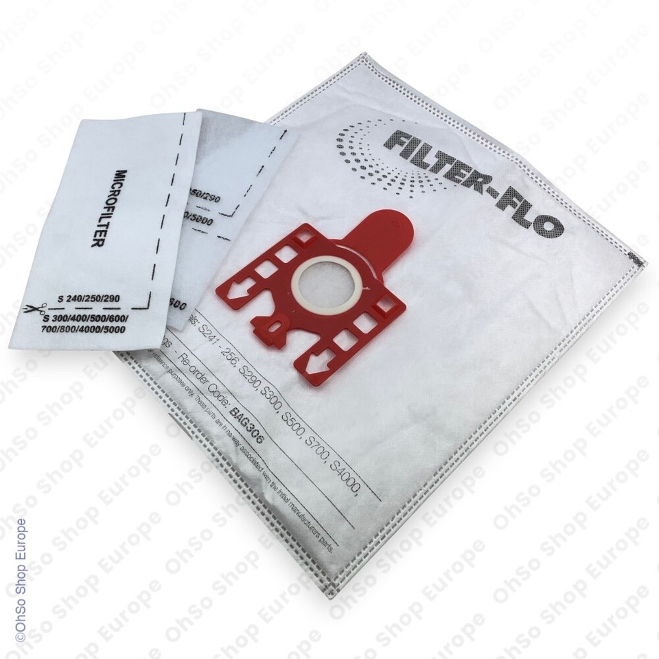 PakTrade Kit Di Accessori Per Aspirapolvere Miele Brillant 4500 - S424i, 600 - S624, S626, 800 - S826, S 254 I - S254I - Foto 6