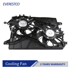 Radiator Condenser Cooling Fan Assembly For Chrysler 300 Dodge Charger Magnum