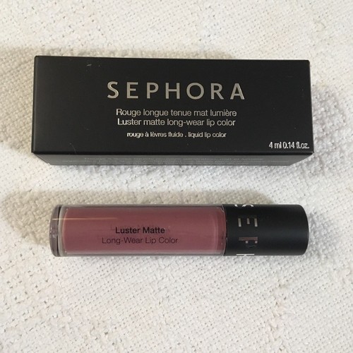 NEW Sephora Luster Matte Long-Wear Lip Color Liquid Lipstick PICK SHADE! NIB! - Picture 6 of 26