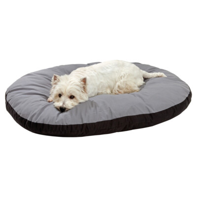 Karlie Liegekissen Doc Bed oval grau-schwarz, diverse Größen, NEU