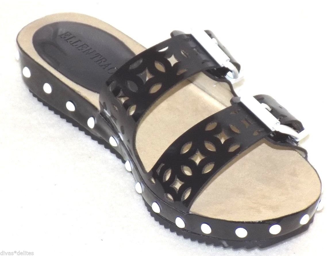 APL Sandali con cinturino Ellen Tracy Polly nero bianco taglia: US 6