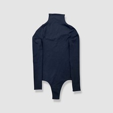 Commando Women's The Ballet Long Sleeve Mock Neck Bodysuit One Size.