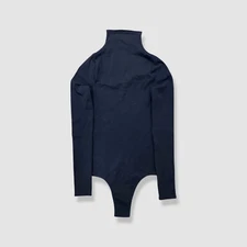 Commando Women's The Ballet Long Sleeve Mock Neck Bodysuit One Size.