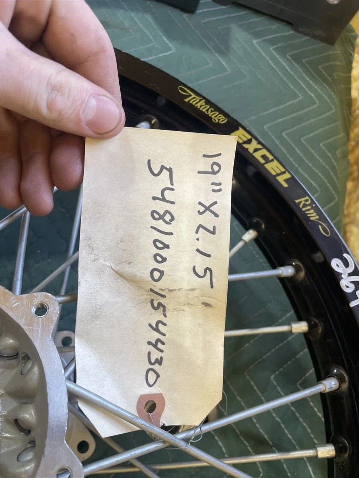 OEM KTM 125 250 450 540 sx sxs REAR WHEEL CPL 2.15X19 EXCEL 5481000154430 264 - Image 3 of 4