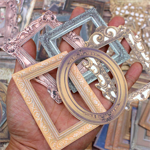 180Pcs Scrapbook Embellishments Window Frame for Scrapbooking Supplies, Vintage - Picture 4 of 12