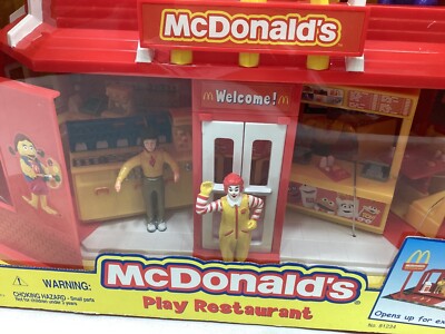 2003 McDonalds Play Restaurant Playset NEW Sealed Boxed