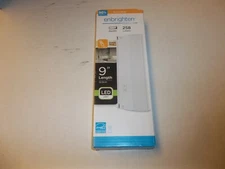 Enbrighten Basics 9in Direct Wire Under Cabinet Light Fixture, Warm Whi