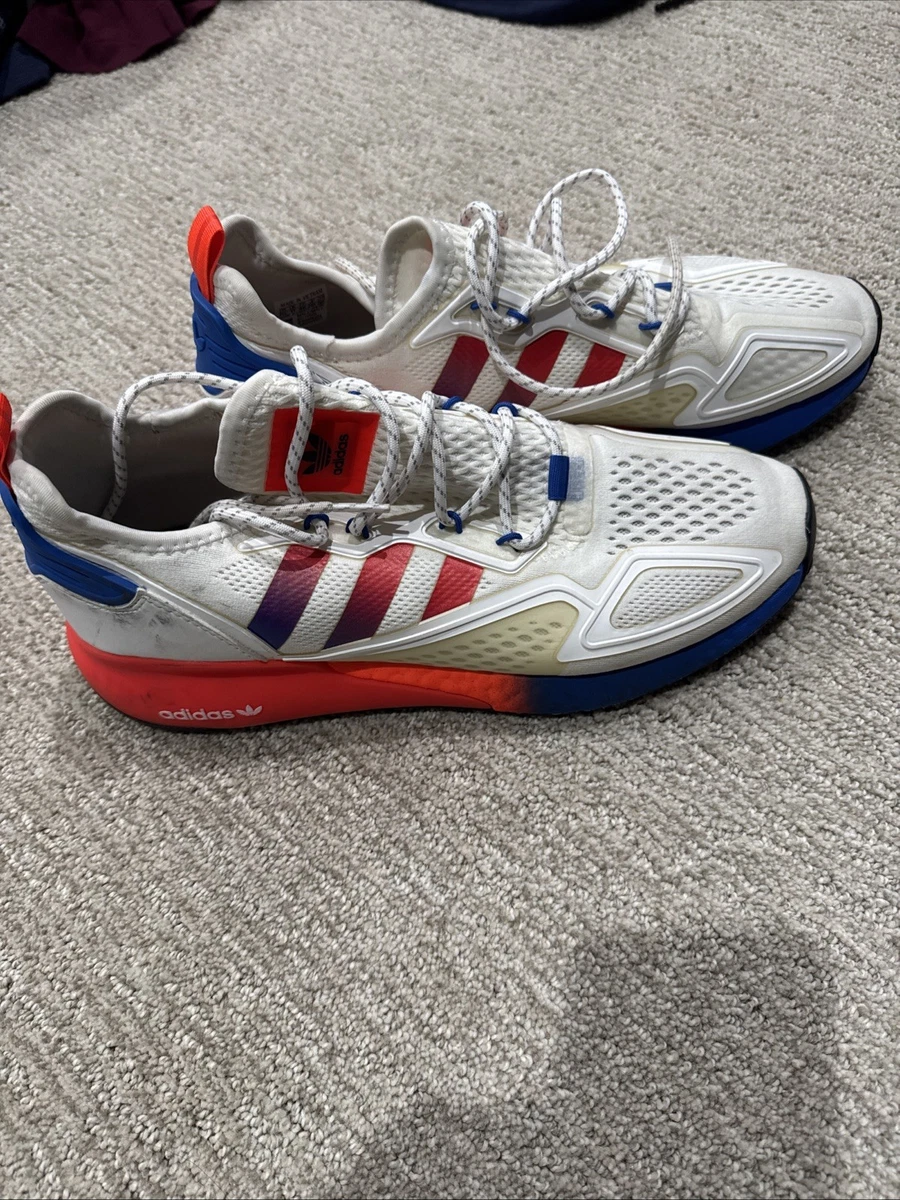 Preços baixos em adidas ZX 2K Boost White Gradient | eBay