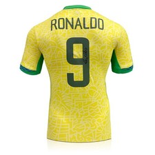 Ronaldo de Lima Signed Brazil 2024 Home Football Jersey