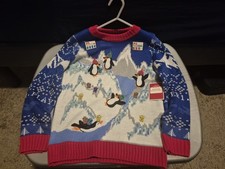 Kids Embroidered Christmas Sweater