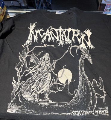 Incantation Entrantment Of Evil 2011 T-SHIRT Size L, Vintage