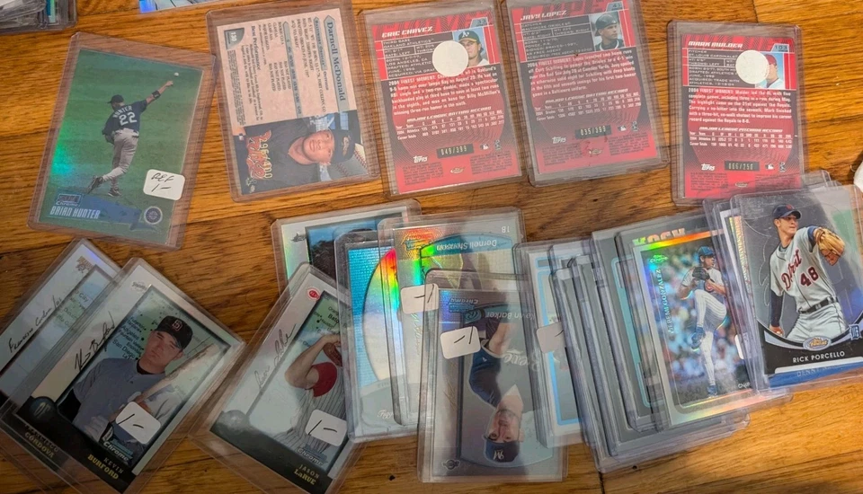 Lot Of Over 220 Topps MLB Refractors Pre-2015 W Stars RC And # Finest Chrome - Image 3 of 4