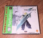 Playstation 1 Final Fantasy VII Greatest Hits 3 Discs w/ Case