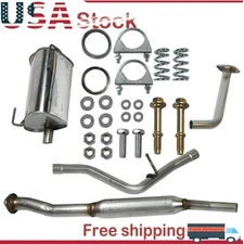 Resonator Assembly Muffler Exhaust Kit for 2012-2016 Subaru Impreza Sedan 2.0L