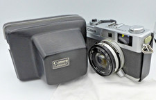 Canon Canonet QL19 compact last version. With Rare hard case.