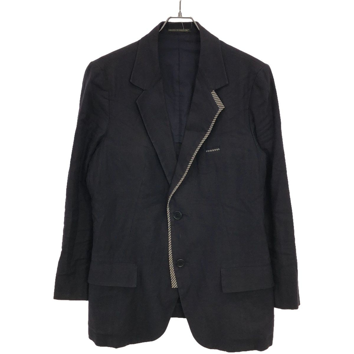 Yohji Yamamoto Pour Homme 10SS Linen Cotton Tailored Jacket HJ-J35