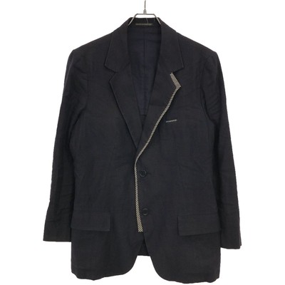 Yohji Yamamoto Pour Homme 10SS Linen Cotton Tailored Jacket HJ-J35