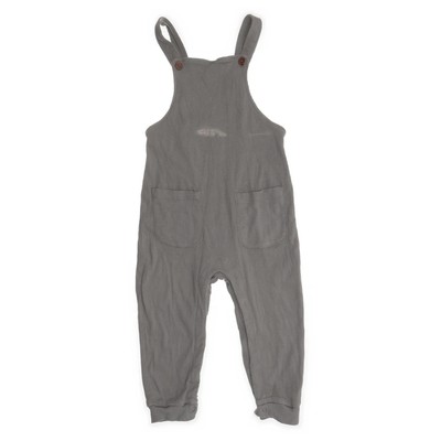 Tiny One, Latzhose, Größe: 80, Grau, Bio-Baumwolle, Unisex (Kinder) #b5n
