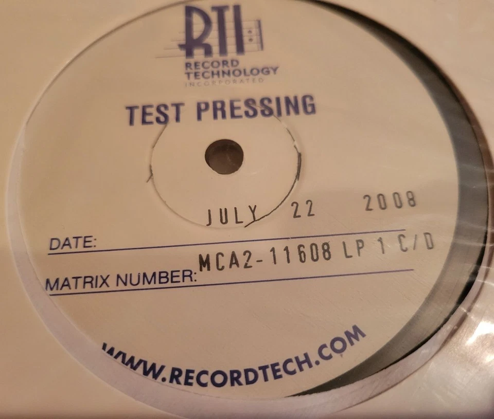 Jimi Hendrix Are You Experienced 2008 MCA Records B 2 B TEST PRESSING SEALED - Image 3 of 3