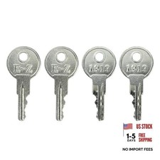 4PCS Golf Cart Ignition Key 17063-G1 Replacement for EZ-GO 1982-Up Gas and