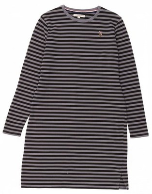 U.S. POLO ASSN. Mädchen T-Shirt Kleid 15-16 Jahre XL blau gestreift AQ05