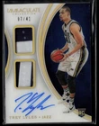 2015-16 Panini Immaculate #DPA-TLY Trey Lyles Dual Patch Autograph #/41