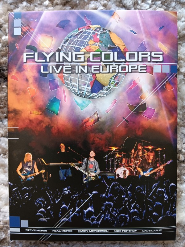 Live in Europe by Flying Colors concert DVD