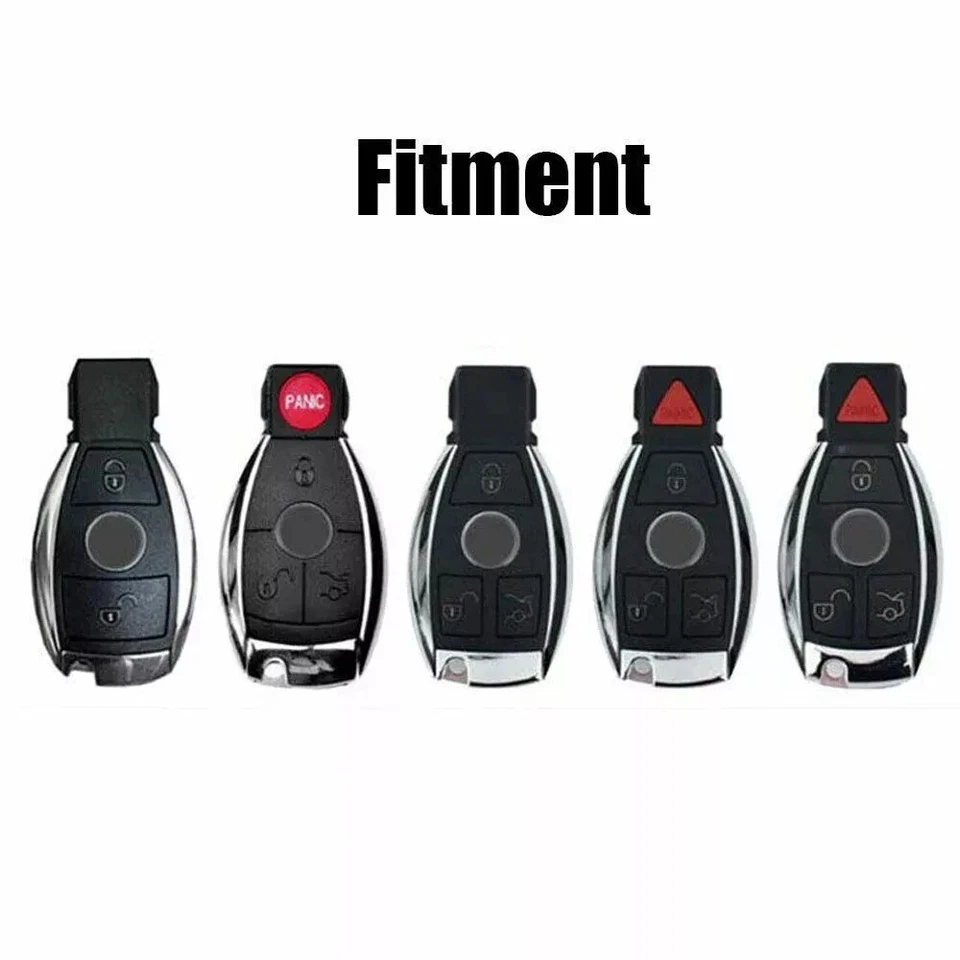 Funda de cuero para llavero Mercedes-Benz C E S GLK CLS 560 A63 GTR AMG Foto 3 de 4