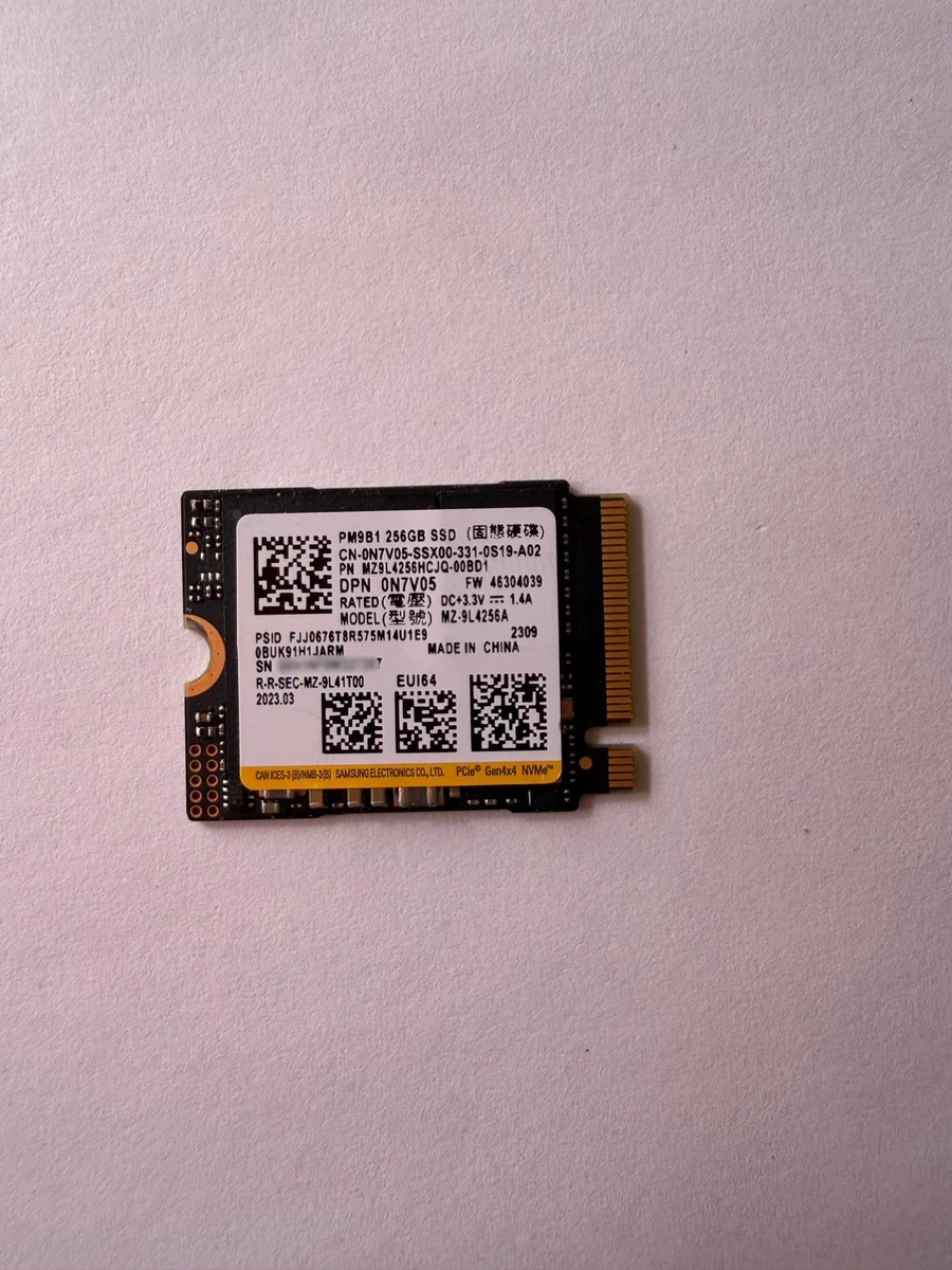 Samsung M.2 Interface 256 GB Solid State Drives for sale | eBay