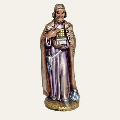 1976 Holland Mold Nativity Replacement Standing Wise Man King Melchior Figurine