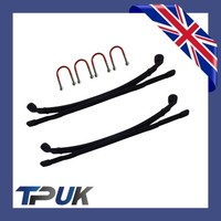 Transit Blattfeder Set Mk7 2+1 U-Bolts Ford 2.2 2.4 RWD 2006-2014 2 Heavy Duty