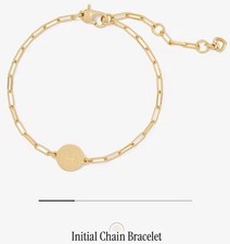 Kate Spade New York Women's Initial H Chain Bracelet KG093-700
