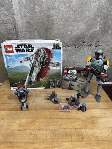 Lego Boba Fett Bundle Mixed Lot; 2 Sets Unopened