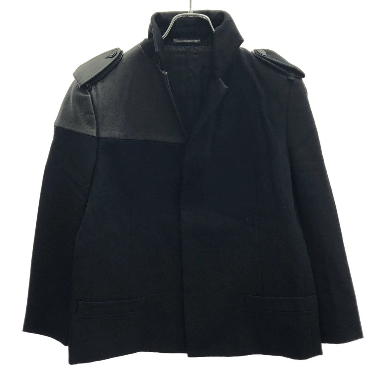 Yohji Yamamoto Coats, Jackets & Vests Leather Outer Shell for