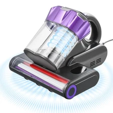 Mattress Vacuum Cleaner with 18Kpa Powerful Suction HEPA Filter 550W Gray