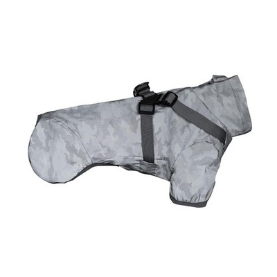 Kleinhunde Regenmantel mit Geschirr, Regenmantel