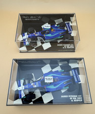 Lot of 2-Minichamps 1/43 Sauber C21 Petronas GP USA 2002 N.Heidfeld H.H.Frentzen