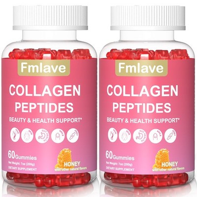 Collagen Vitamin Gummies -Hair,Skin,Nails,Premium Collagen Supplement 60ct/120ct