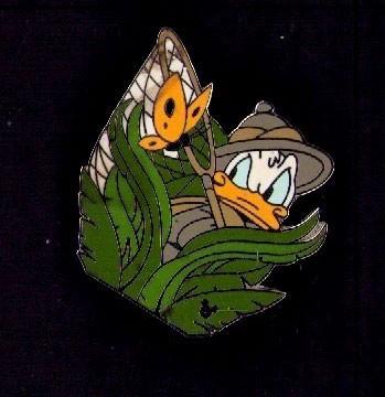Disney Donald Safari Hidden Mickey Pin